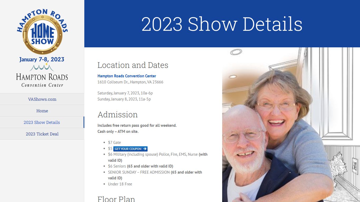 2023 Show Details - Hampton Roads Home Show